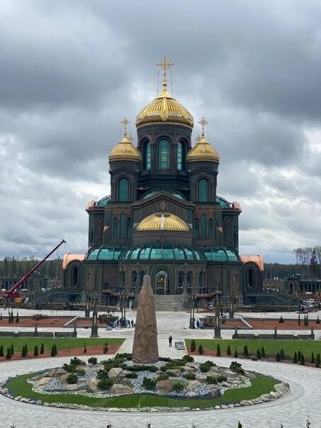 Парк патриот москва фото храм Главный храм Вооруженных сил Российской Федерации *Сороковое тысячелетие все бли