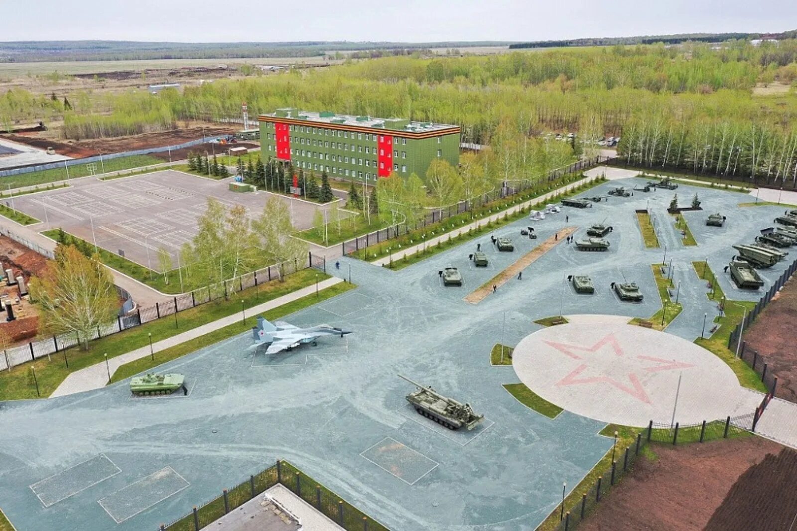 Парк патриот народная ул 39 фото Осенью в Чишминском районе Башкирии будет сдана вторая очередь парка "Патриот"