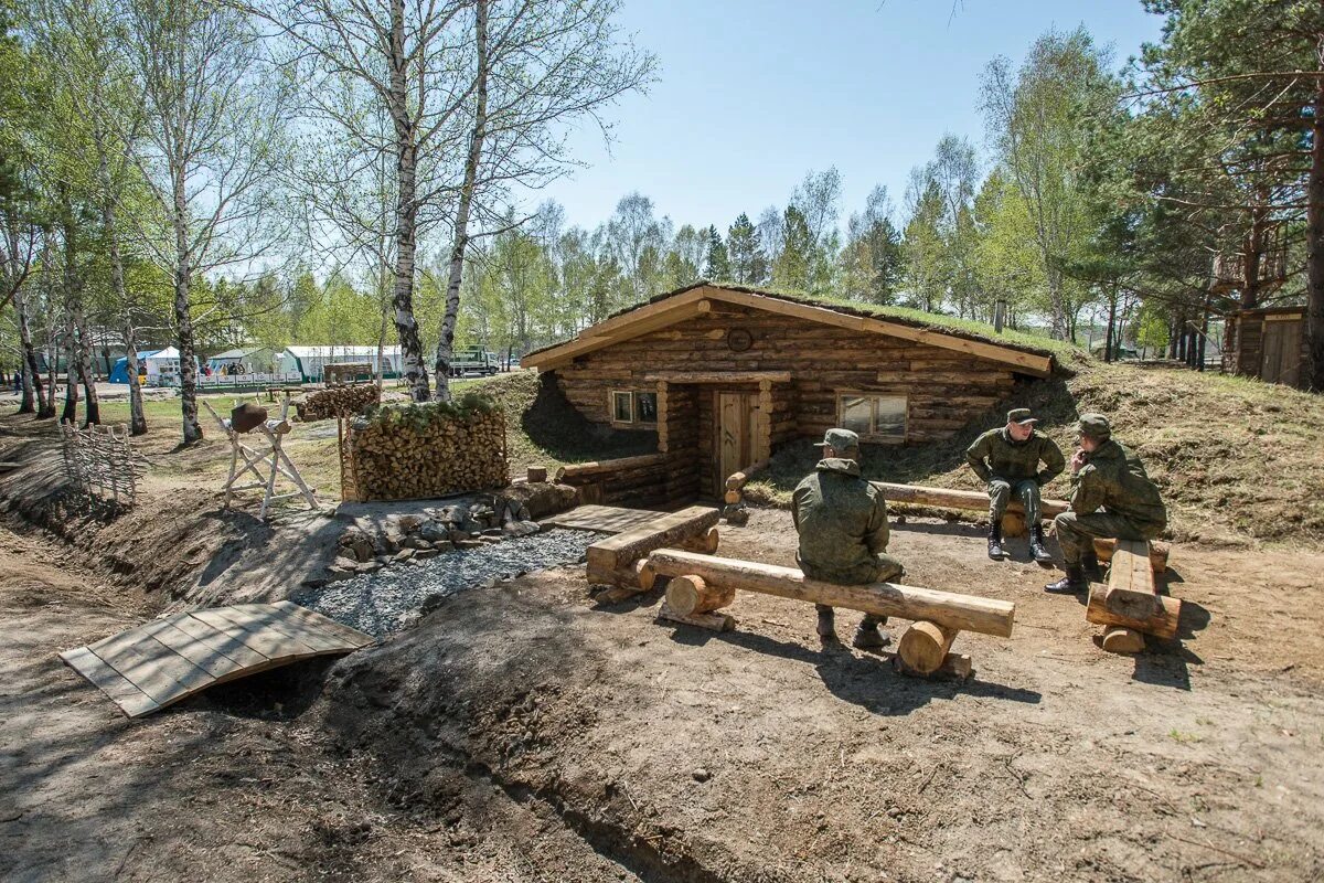 Парк патриот партизанская деревня фото Партизанская деревня" под Благовещенском переживает наплыв посетителей (фото) - 