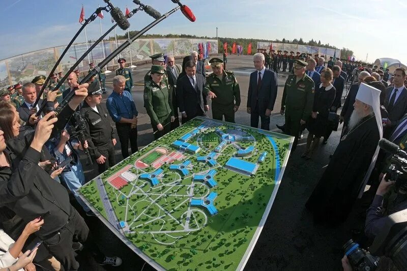 Парк патриоты россии фото Под Москвой заложили военно-патриотический центр для молодежи - Российская газет