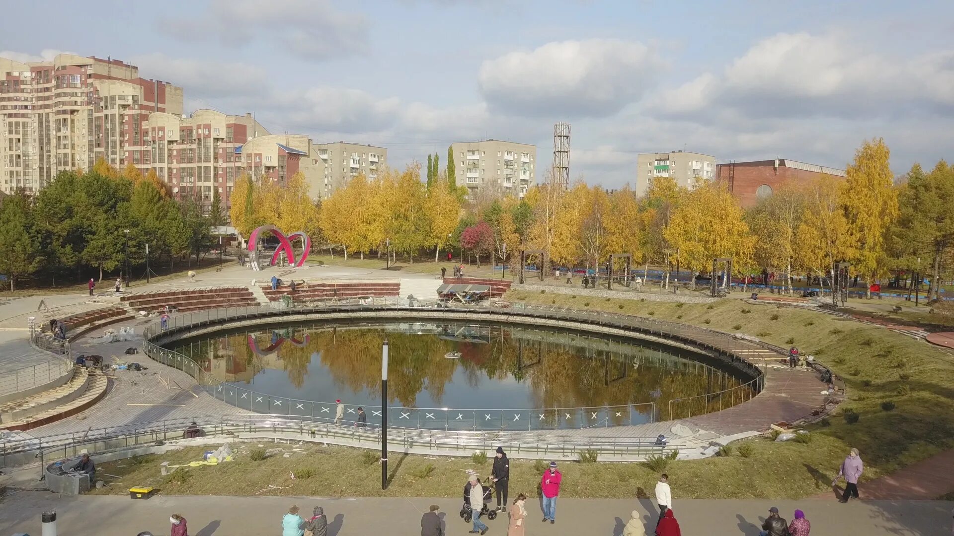 Парк первомайский уфа фото В Уфе закончилась реконструкция парка "Первомайский". Что там изменилось? - Ново
