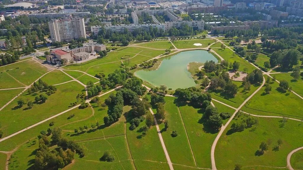Парк пискаревский просп 6 фото Парк "Полюстровский" - Pet-Trips