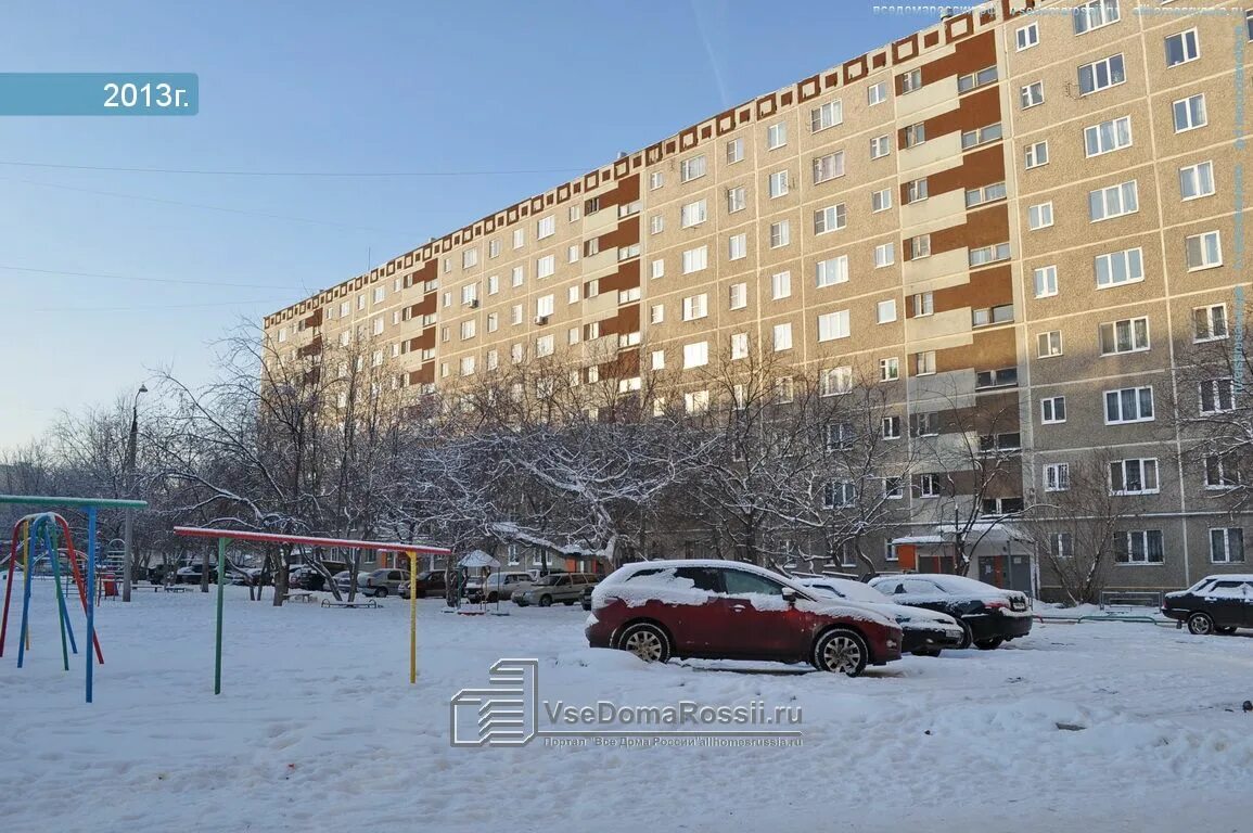Парк победы екатеринбург ул бакинских комиссаров фото Yekaterinburg, Bakinskikh Komissarov st house 114. Apartment house