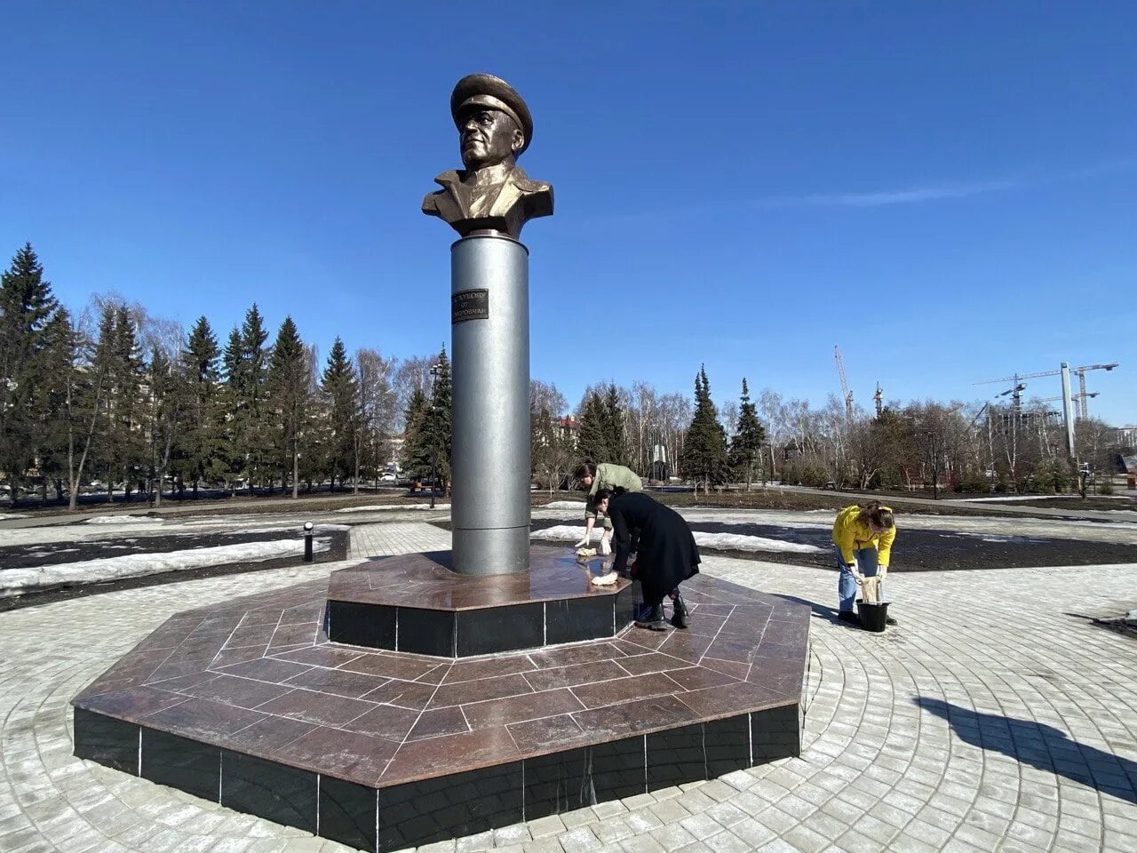 Парк победы кемерово фото Парк Победы им. Г.К.Жукова - одна из первых Город Кемерово