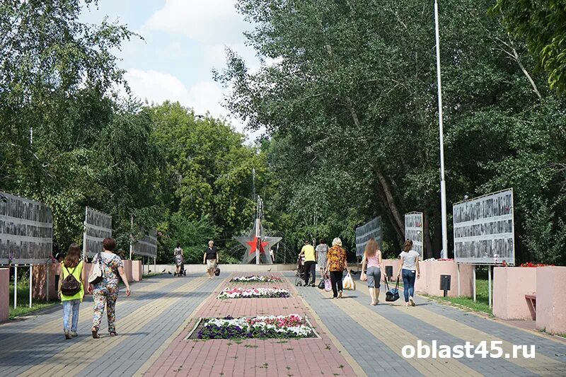 Парк победы курган фото В курганском парке Победы обрежут деревья: Яндекс.Новости