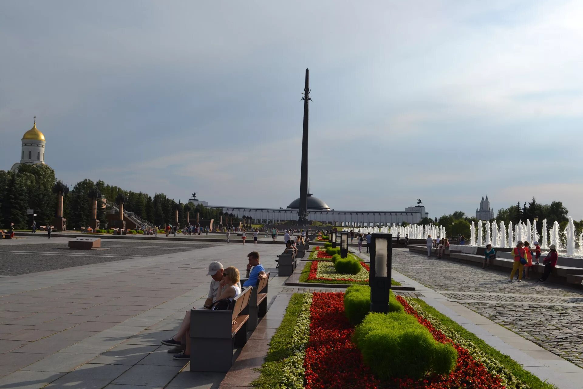 Парк победы москва фото Москва, Центральный музей Великой Отечественной войны на Поклонной горе. - Сообщ