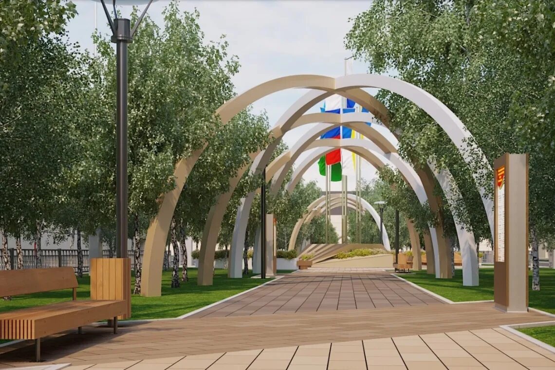 Парк победы просп азатутян 2 фото Благодаря активности вартовчан в городе появится Аллея Памяти Жизнь города Телек