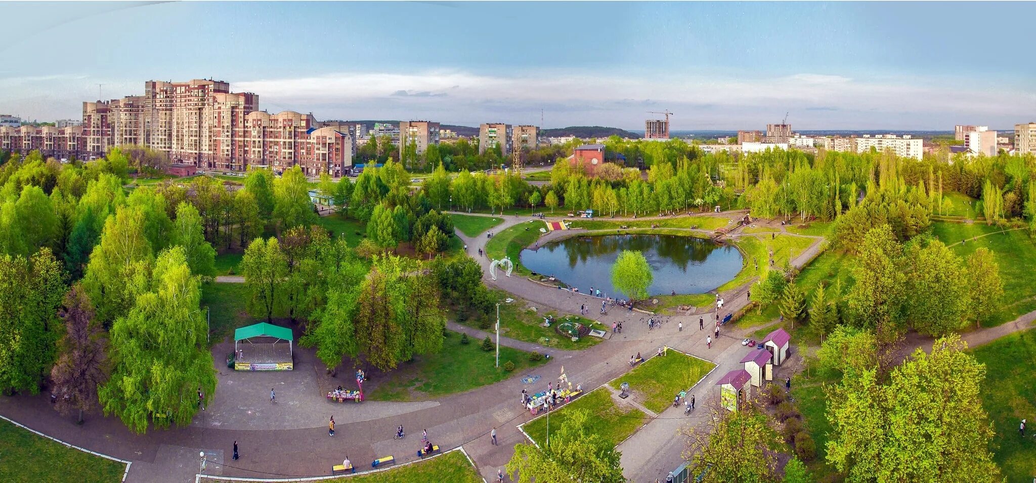 Парк победы ул машиностроителей 22а фото Фото: МУП Уфпарк Парк культуры и отдыха Первомайский, парк культуры и отдыха, ул