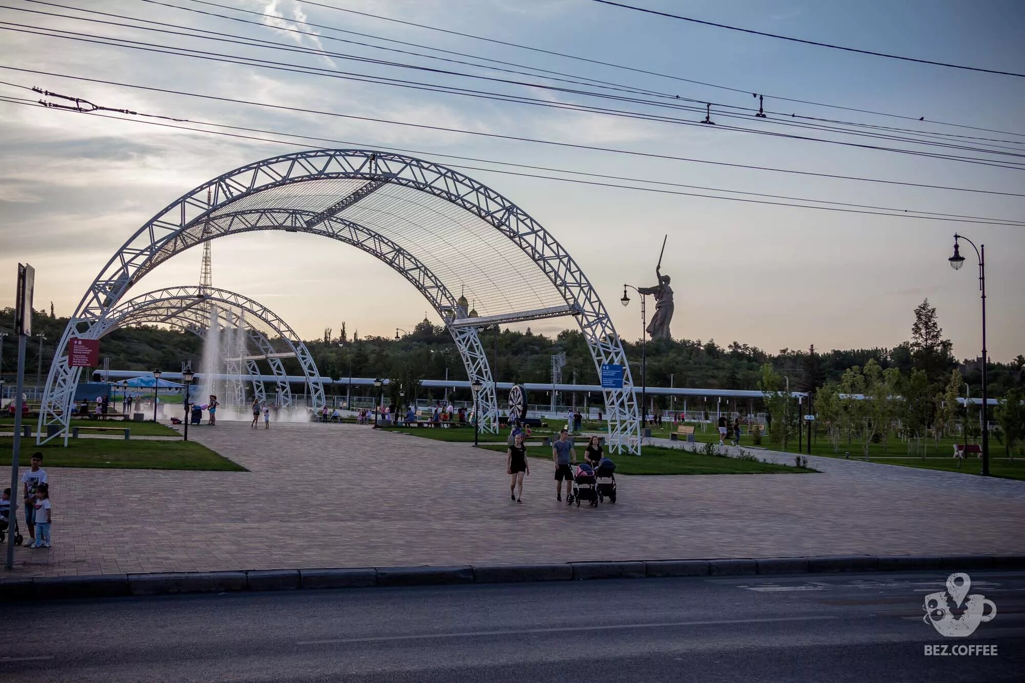 Парк победы волгоград фото Tele2 opens in Volgograd "Online park" Entertainment Seldon News