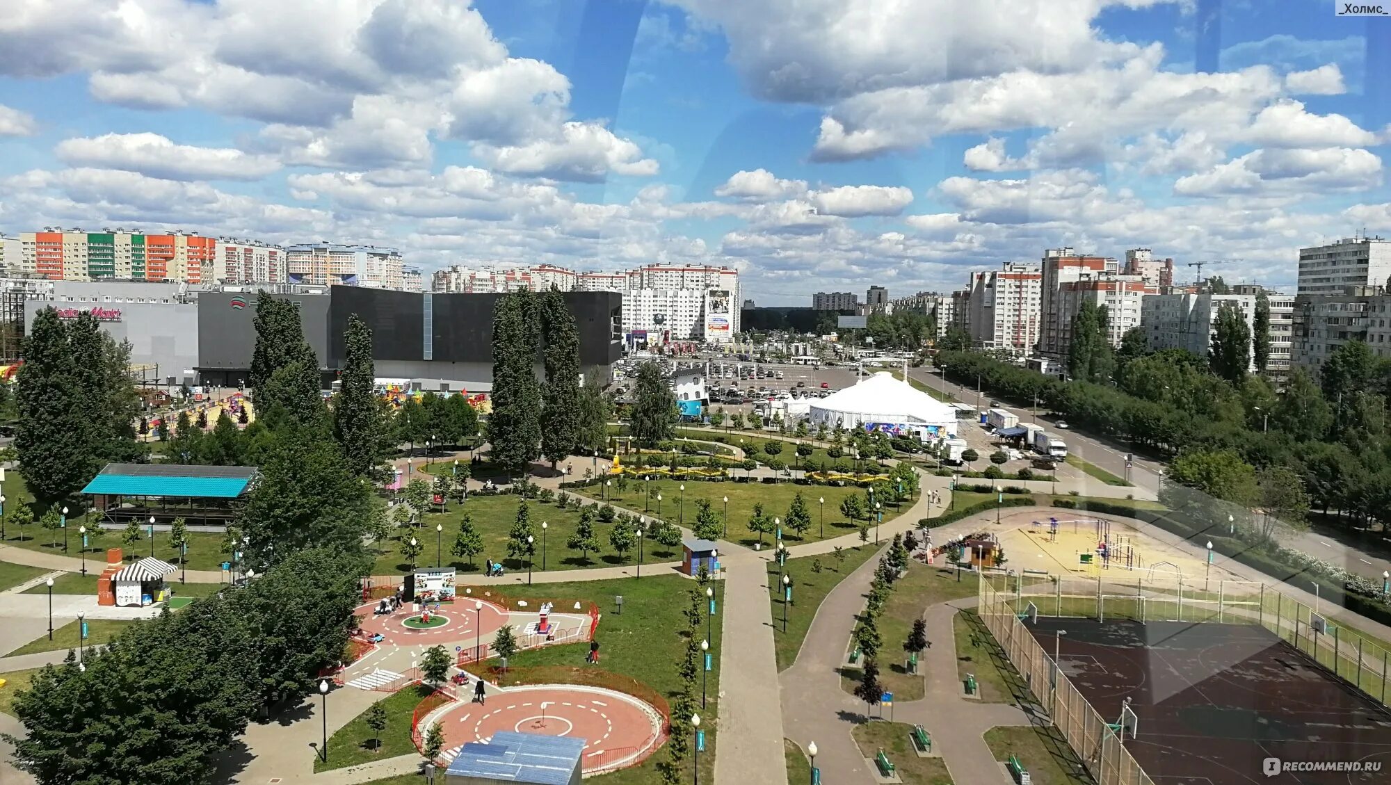 Парк победы воронеж парк победы фото Парк Победы , Воронеж - "Колесо, которое ругали, виды с высоты птичьего полета, 
