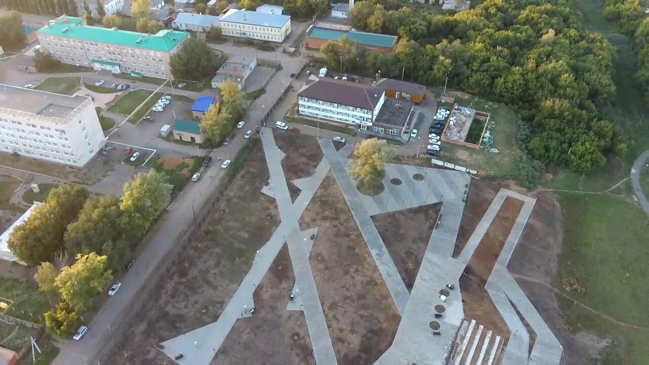 Парк пушкина бузулук фото Пушкинский парк - YouTube