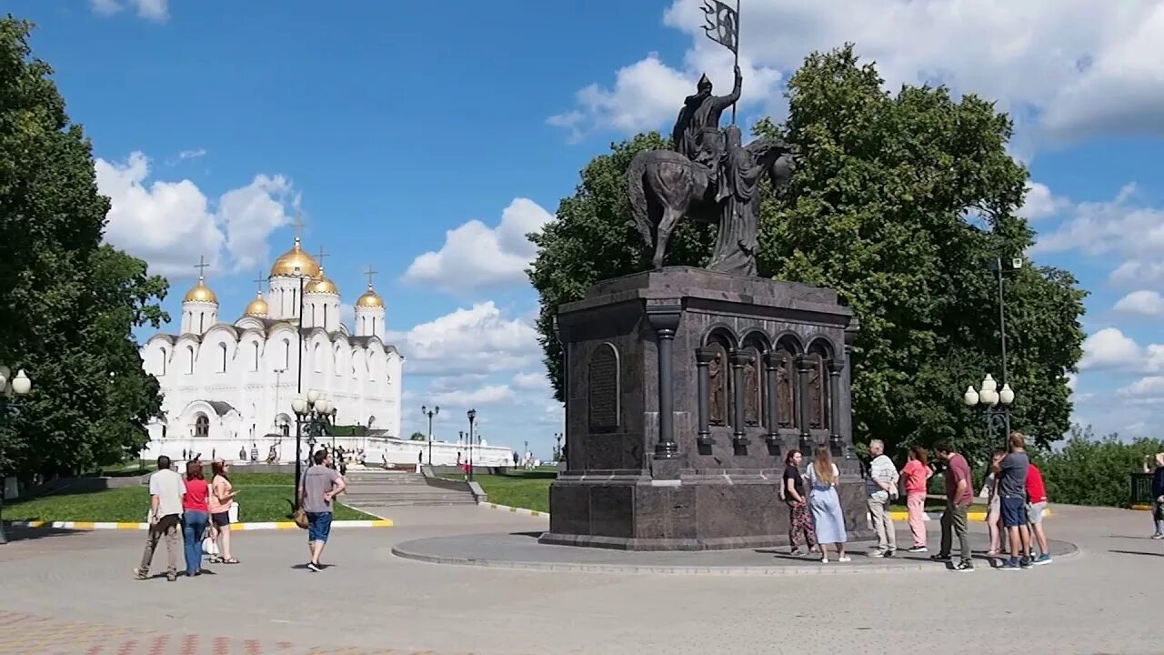 Парк пушкина владимир фото Город Владимир 2018. Воскресный день в парке Пушкина. - YouTube