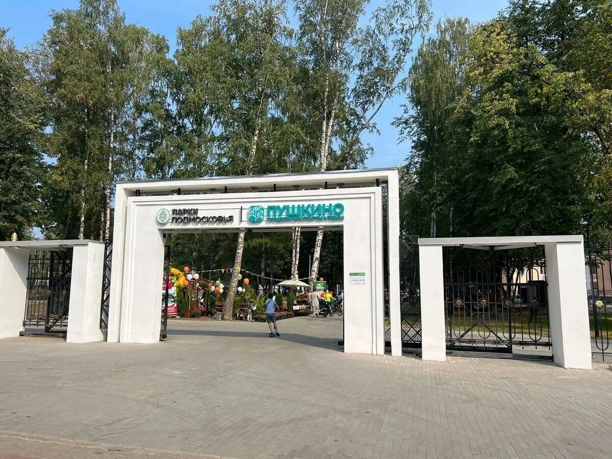 Парк пушкино фото Ура! Обновлённый Центральный парк культуры и отдыха Пушкино официально открыт. П