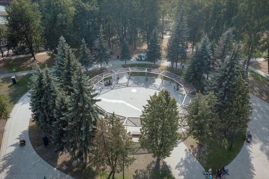 Парк пушкино московская область фото Пушкинская парк культуры