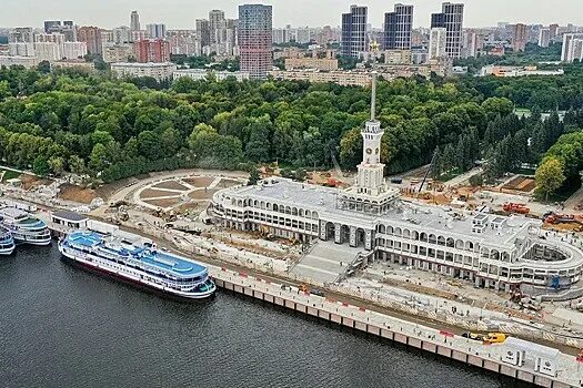 Парк речной вокзал москва фото В День города москвичам покажут обновленный Северный речной вокзал - Рамблер/нов