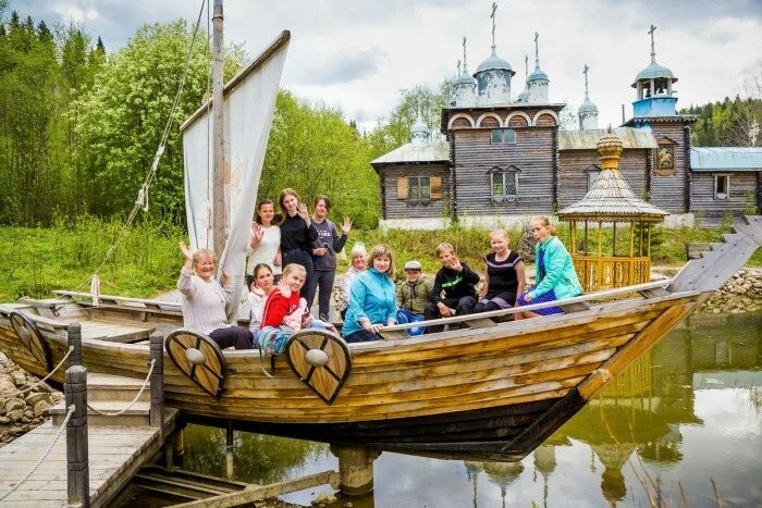 Парк реки чусовой фото По морозу - Этнопарк в Оханск, по непредсказуемому маю - Оханск в Этнопарк! - Па