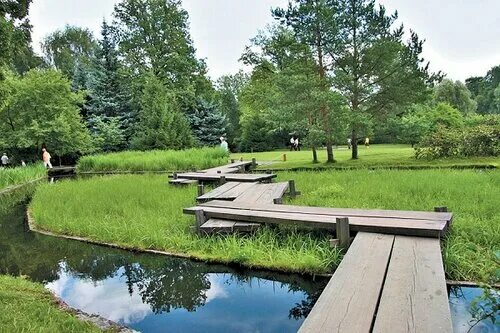 Парк сад будущего фото Garden of the Future - park, metro Botanichesky Sad, Moscow - reviews and photos