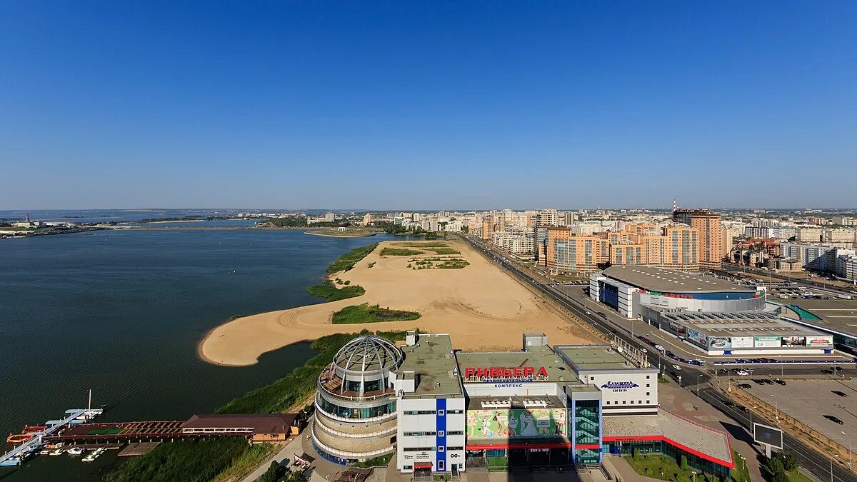 Парк савиново казань фото Файл:Kazan view from Riviera Hotel 08-2016 img1.jpg - Википедия