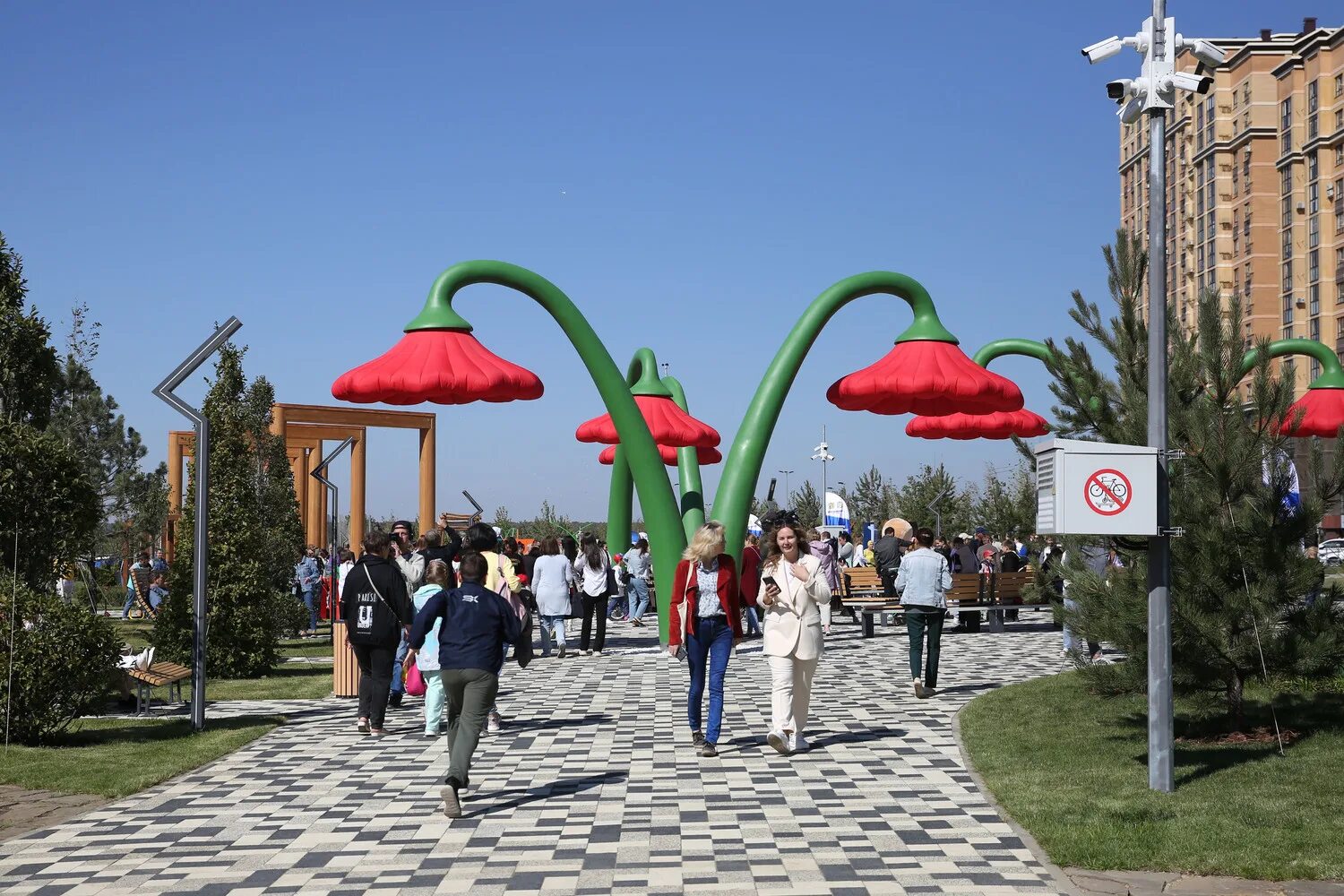 Парк щипакина ставрополь фото Сквер "Героев России" открыли в Ставрополе