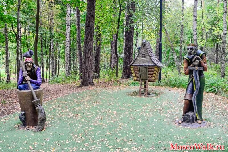 Парк сказок томилино фото Парк Сказок в Томилино Moscowalk.ru Дзен