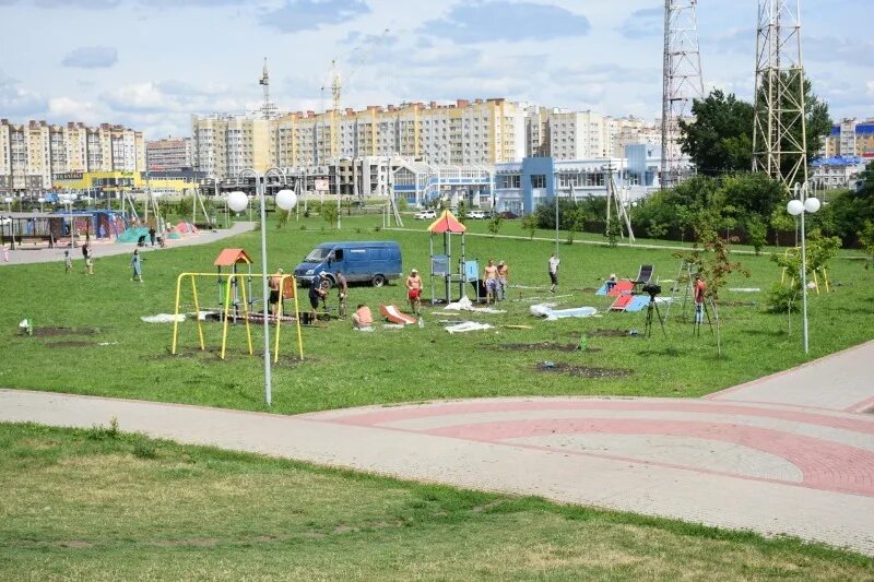 Парк сочи тамбов фото Новые детские комплексы установят в Олимпийском парке Тамбова ТОП68