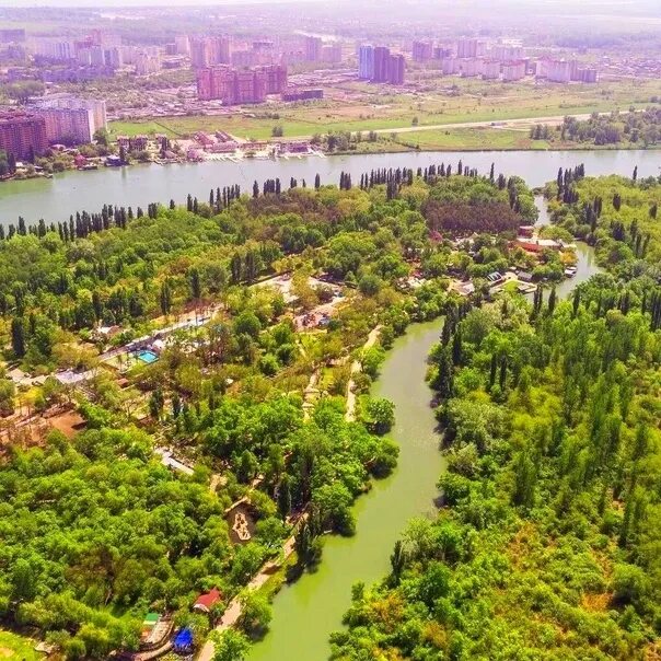 Парк солнечный остров фото Прелестный вид сверху 2023 КРАСНОДАР ВКонтакте