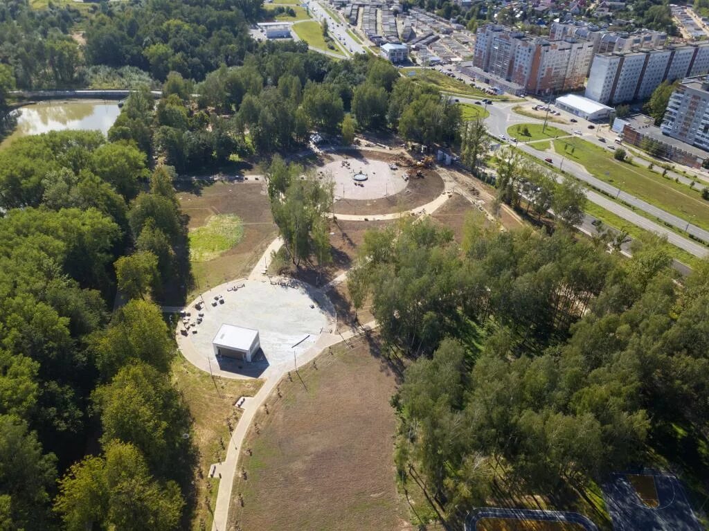 Парк соловьиная роща смоленск фото В Смоленске открыли парк "Соловьиная роща" - Места Keytown - новости Смоленска