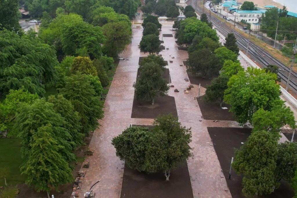 Парк сулеймана стальского в махачкале 2024 фото В Махачкале завершен первый этап реконструкции парка Сулеймана Стальского Информ