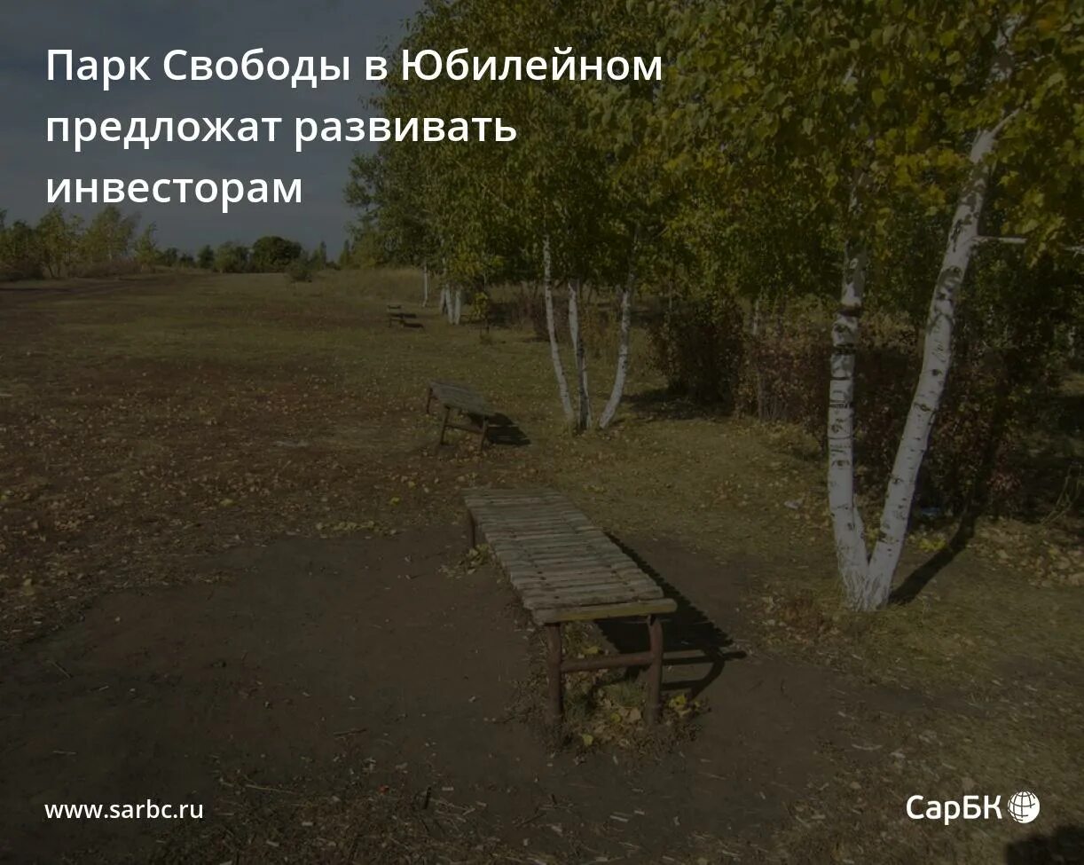 Парк свободы саратов парк свободы фото Парк Свободы в Юбилейном предложат развивать инвесторам