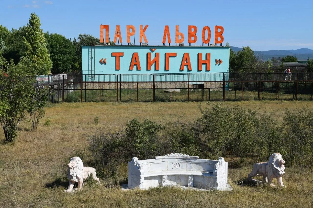 Парк тайган крым леокадия фото ПАРК ЛЬВОВ. ТАЙГАН! Как он выглядит зимой и куда делись все львы? - смотреть вид