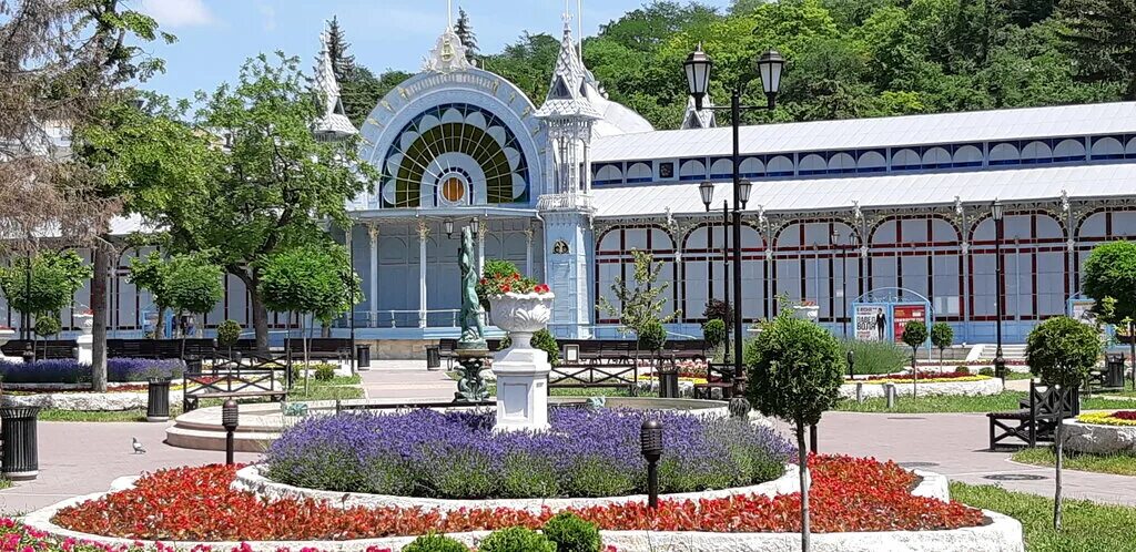 Парк цветник в пятигорске фото 2024 Парк Цветник, парк культуры и отдыха, ул. Крайнего, 43, Пятигорск, Россия - Янде