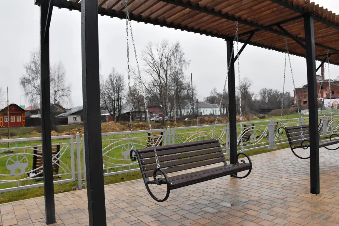 Парк ткацкий двор ул чкалова 1б фото Сергей Ситников высоко оценил работы по благоустройству парка "Ткацкий двор" в Н