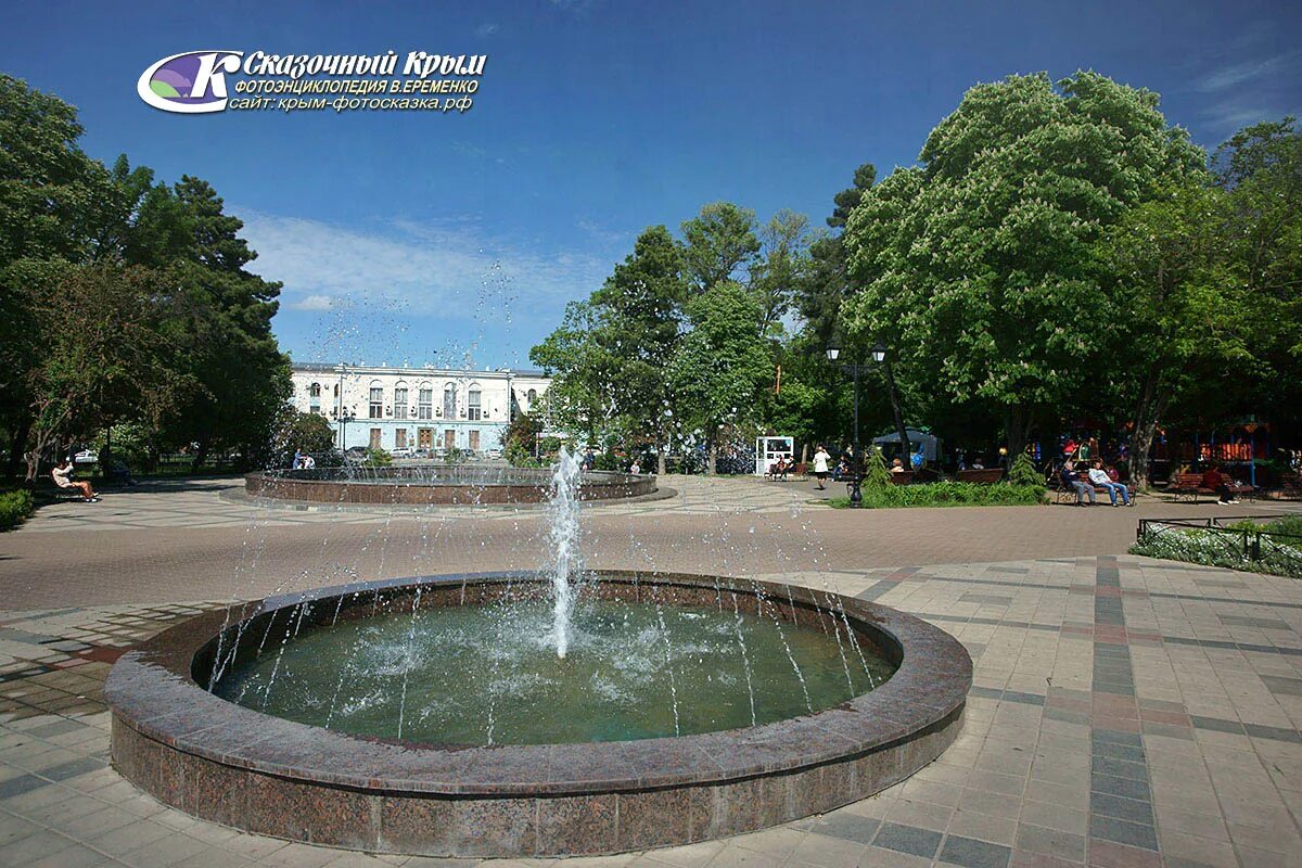 Парк тренева симферополь фото Памятники природы и красивые места Крым Фотосказка