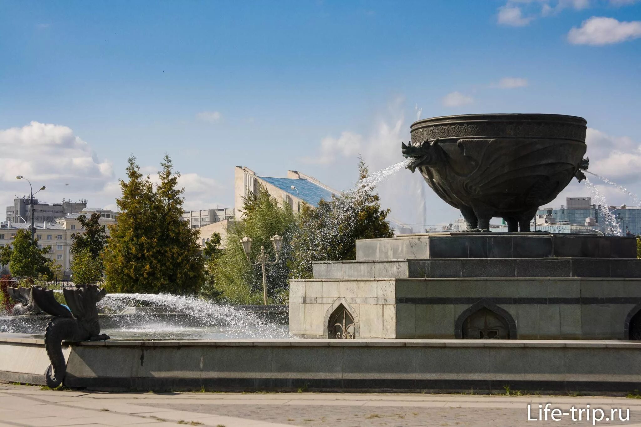 Парк тысячелетия казань фото Парк Тысячелетия, красивый парк в Казани