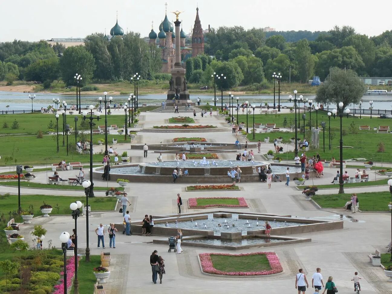 Парк тысячелетия ярославль фото park's Парк 1000-летия Ярославля in specifics, Yaroslavl, park 1000-letiya Yaros