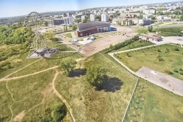 Парк тысячелетия ярославль фото В Ярославле в парке Тысячелетия установят колесо обозрения - МК Ярославль