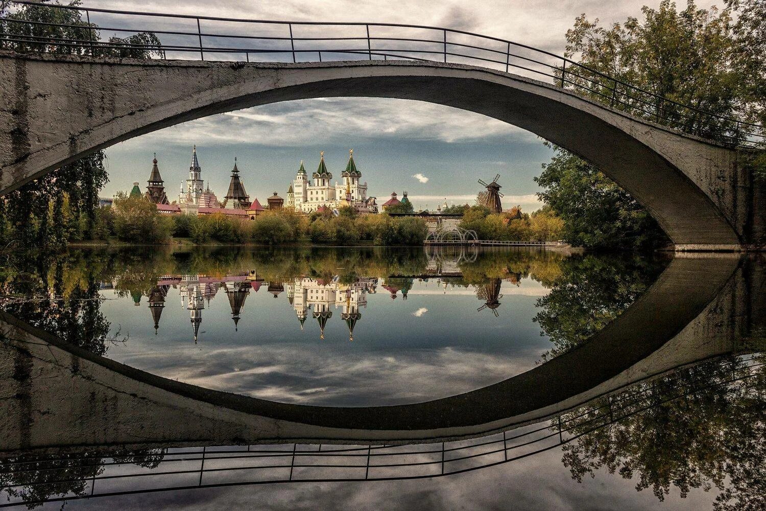 Парк у воды отражение фото Photo contest Bridges - 35AWARDS