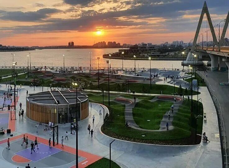 Парк урам в казани фото Путешествие в Казань на уикенд Korston Kazan Дзен