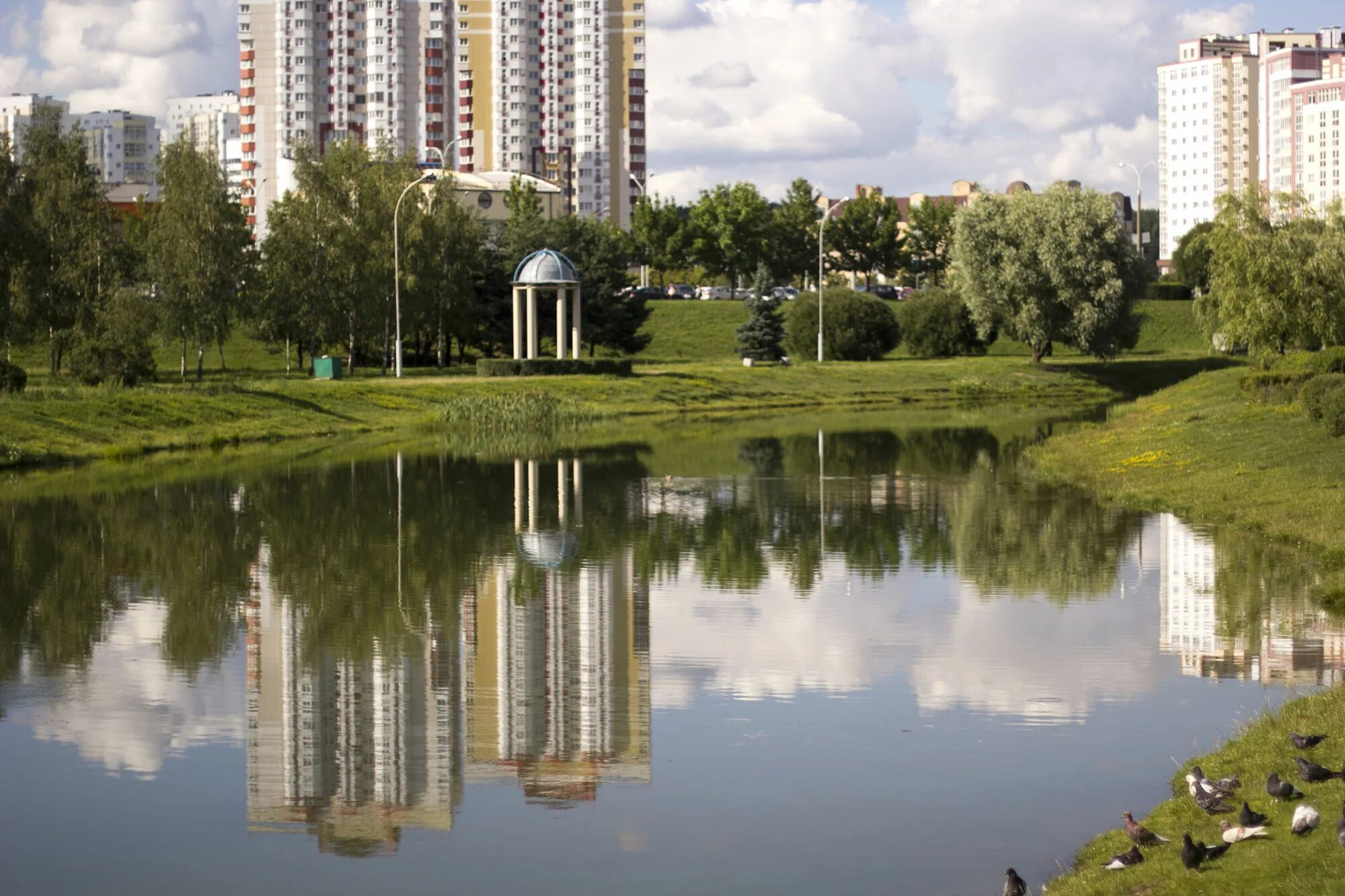 Парк уручье минск шафарнянская улица фото Уручьи