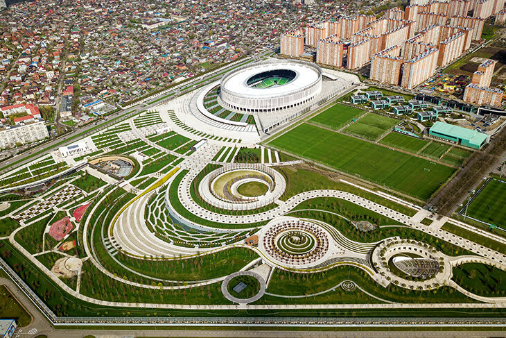 Парк в краснодаре фото 2023 В парке "Краснодара" открылся японский сад - самый большой в Европе. Ныряем в др