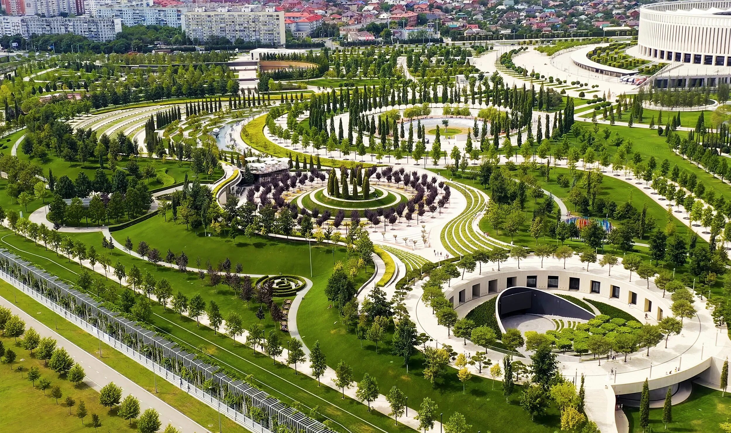 Парк в краснодаре фото 2023 Что посмотреть в Краснодаре за 1 день - лучшие достопримечательности