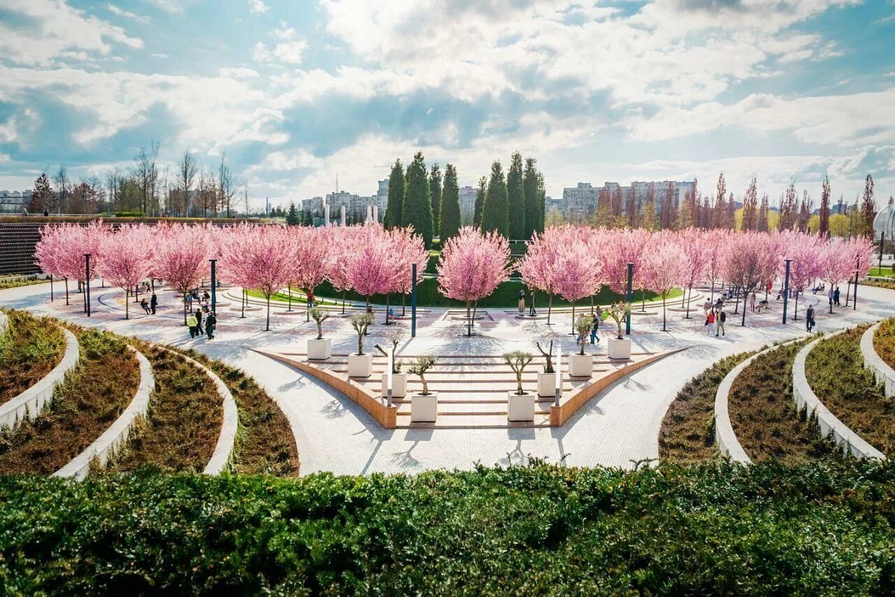 Парк в краснодаре галицкий фото летом 2024 Долина Лефкадия + парк Галицкого в Краснодаре