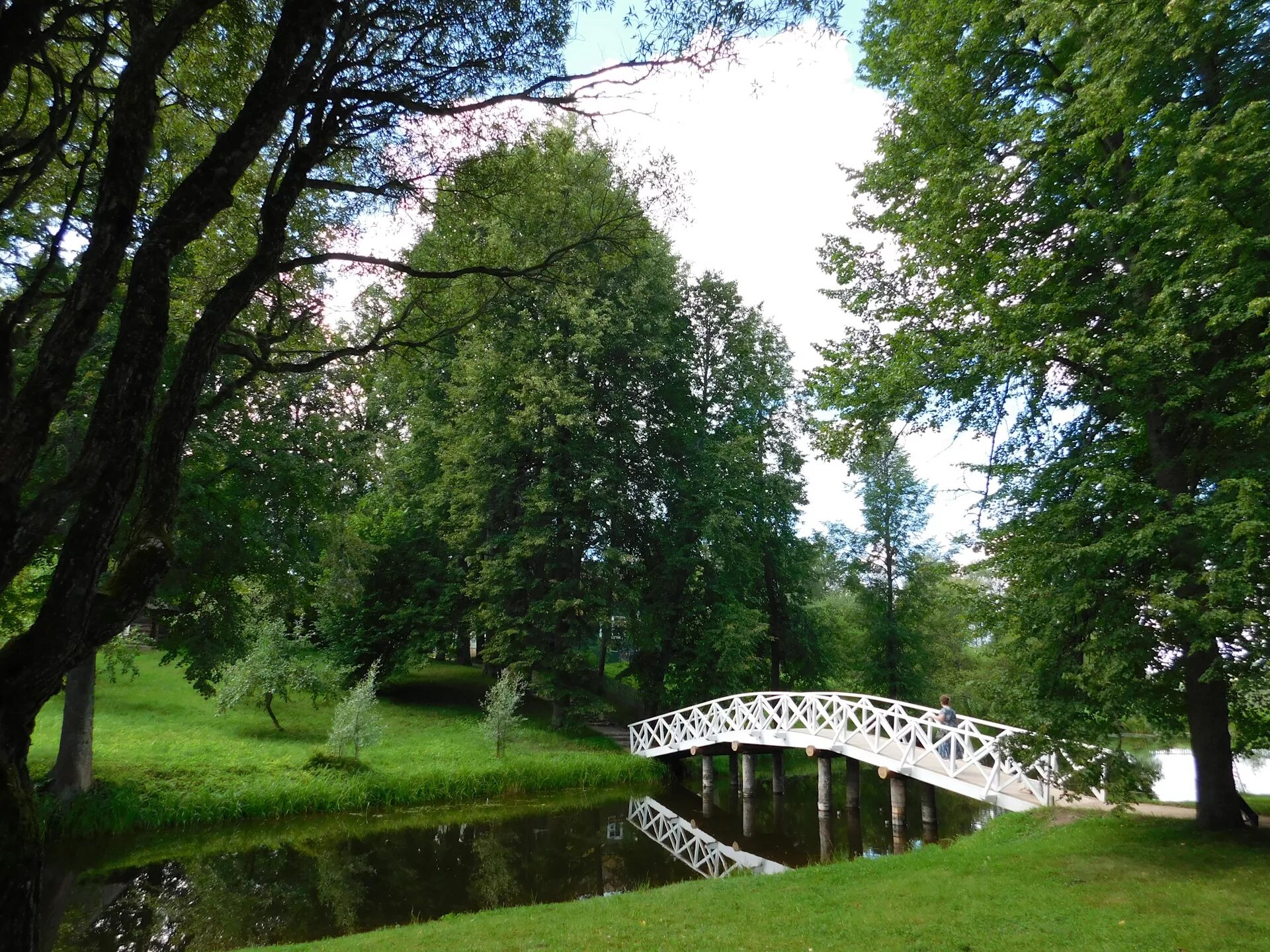 Парк в михайловском ярославль фото Поездка в Россию - Мемориальный музей-заповедник А. С. Пушкина "Михайловское" (Ч