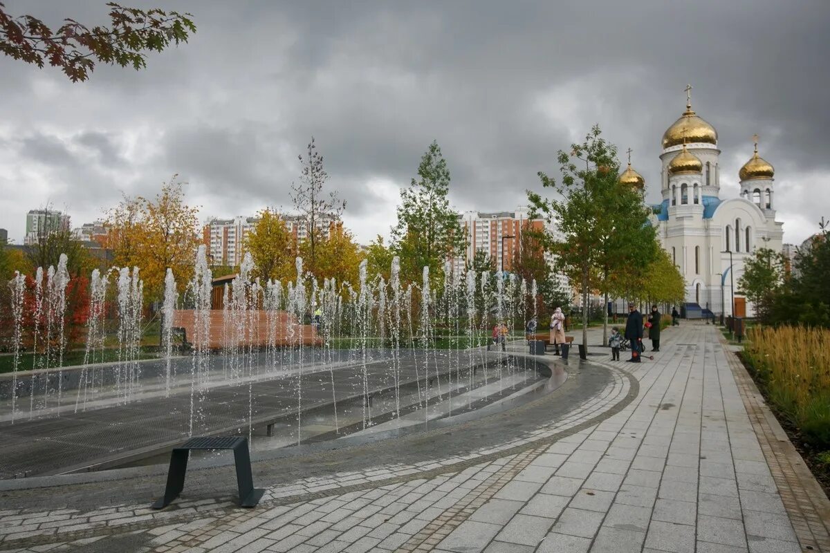 Парк в некрасовке у метро фото Парк в некрасовке
