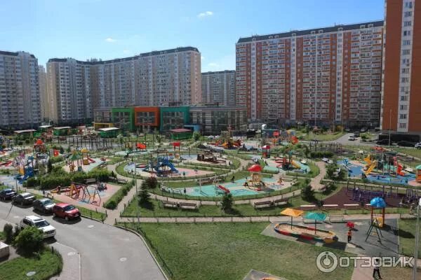 Парк в некрасовке у метро фото Отзыв о Детская игровая площадка в Некрасовка-Парк (Россия, Москва) Люблю площад