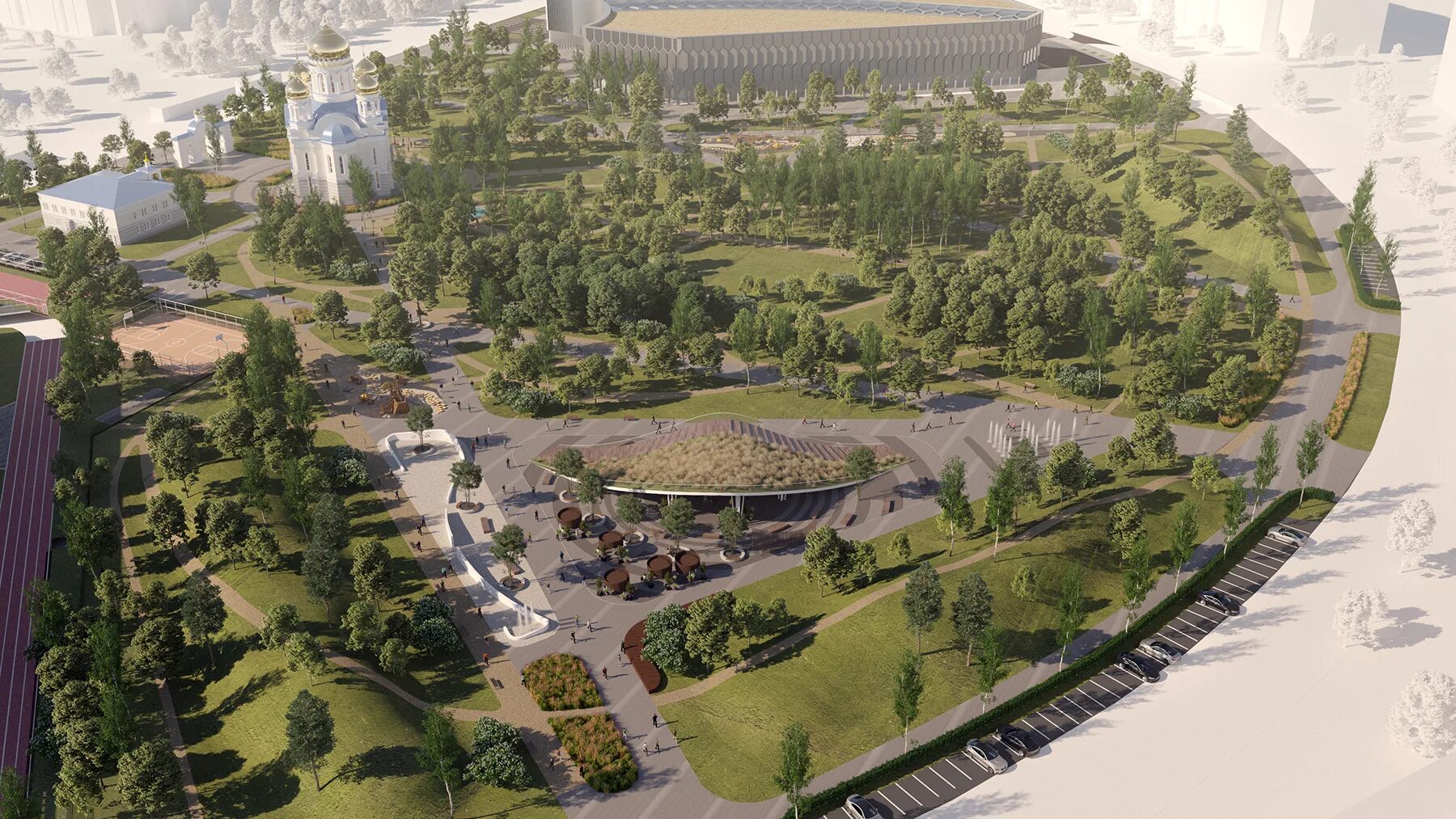 Парк в некрасовке у метро фото Проект некрасовка в интерьере фото EcoDM.ru