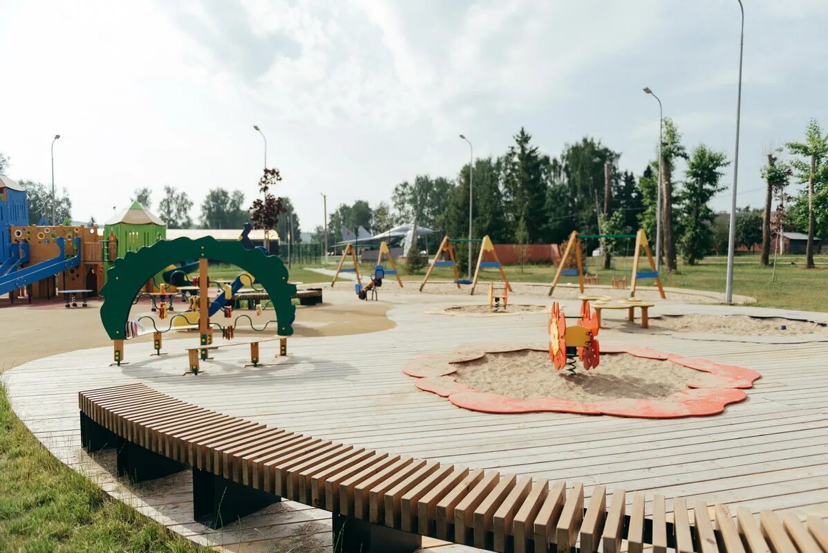 Парк в селе фото Парк творчества в селе Кощаково