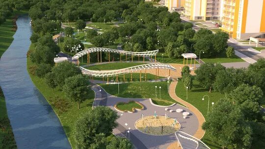 Парк весна казань фото В августе откроется вторая очередь парка "Весна" - Инде
