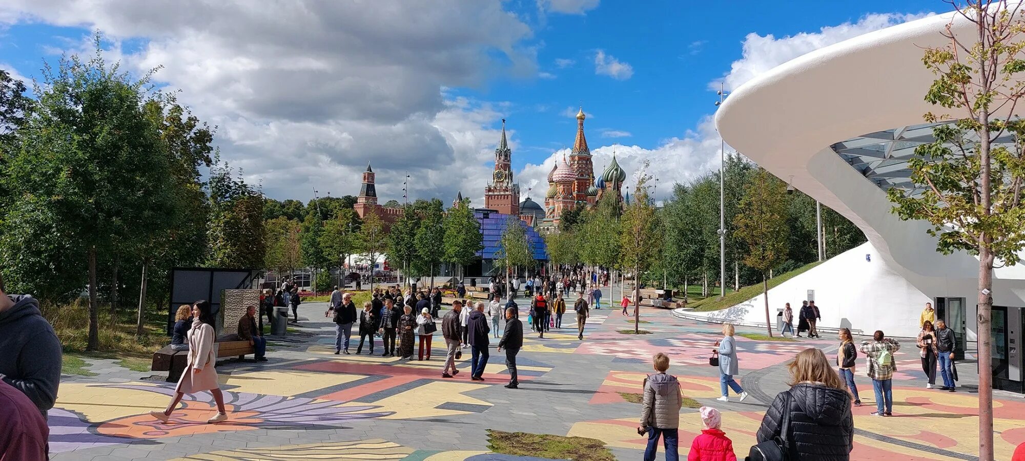 Парк зарядье осенью фото Ландшафтный парк в зарядье название: найдено 88 изображений