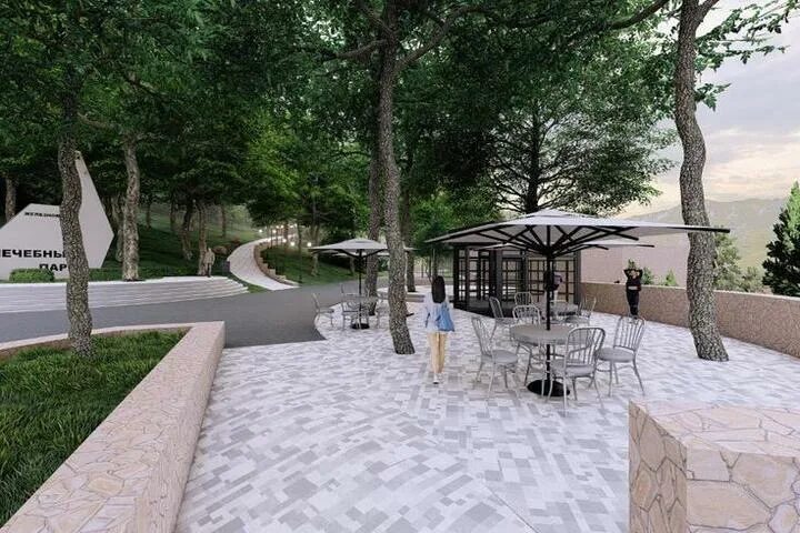 Парк зеленый квартал пятигорск фото Курортный сквер обустроят в Железноводске в 2021 году - МК Ставрополь (Кавказ)